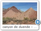 canyon de duende - Tupiza