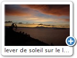 lever de soleil sur le lac Titicaca