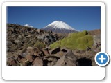 sommet enneigé du volcan Parinacota