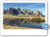 gouille devant le massif des Cerces - Massif des Cerces