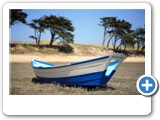 barque à marée basse - Bretagne
 