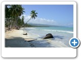 plage de Las Terrenas - République Dominicaine