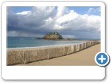 plage de l'anse Duguesclin à Saint-Coulomb