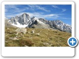 Dôme et  Barre des Ecrins depuis la tête de la Maye