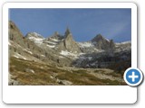 Aiguille et refuge de la Dibona