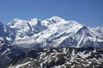 Mont Blanc au col d'anterne