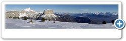 vue depuis la tête Chevalière dans le Vercors