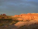 Couchez de soleil sur la Goblin Valley