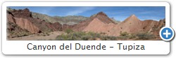 Canyon del Duende - Tupiza