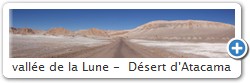 vallée de la Lune -  D�sert d'Atacama