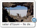 salar d'Uyuni - Ile des pêcheurs