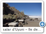 salar d'Uyuni - Ile des pêcheurs